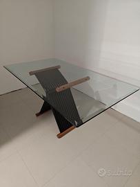 tavolo in cristallo 