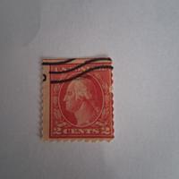 francobollo da 2c. G.Washington stati uniti 1912
