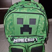 zaino minecraft