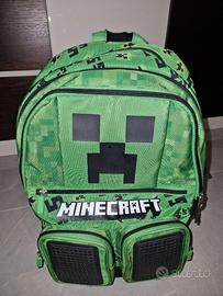 zaino minecraft