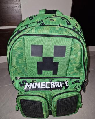 zaino minecraft