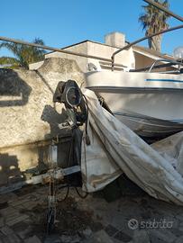 barca carrello e motori 