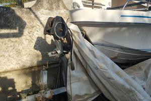 barca carrello e motori 