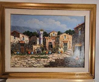Olio su tela di R. Matteo.