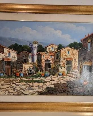 Olio su tela di R. Matteo.