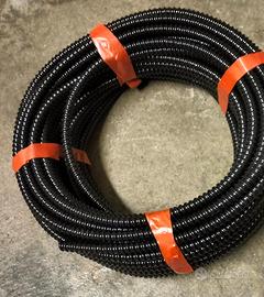 guaina corrugata nera