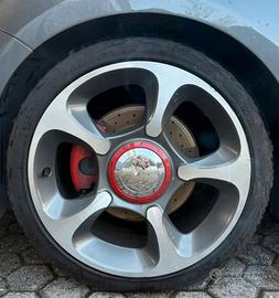 Cerchi da 17'' per 500 abarth