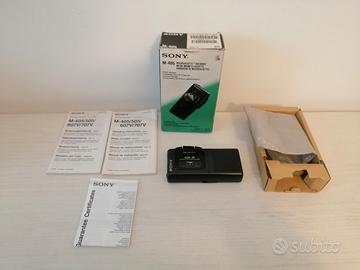 Sony microcassette M-405 Scatola