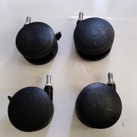 4 ruote per mobile o carrello fai da te diam.10 cm