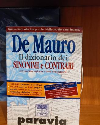 Dizionario De Mauro dei sinonimi e contrari