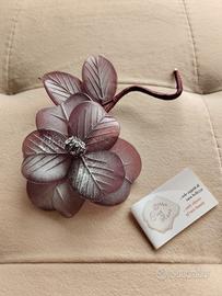 Fiore in vetro di murano 