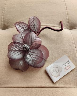 Fiore in vetro di murano 