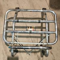 accessorio portapacchi anteriore cromato Vespa 50