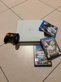 Playstation 4, + joystick + 3 giochi