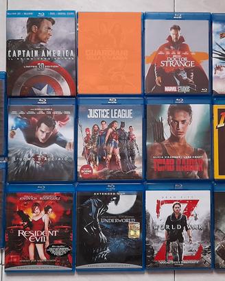 Blu-ray Marvel, DC Comics, Horror, vari