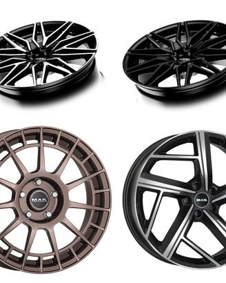 Cerchi in lega Mak per Ford Honda Chevrolet Kia