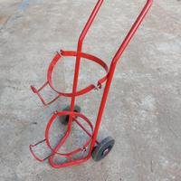 Carrello porta bombola singola