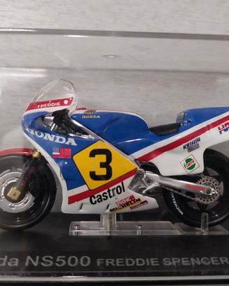 Modellino Honda NS500 Freddie Spencer 1983