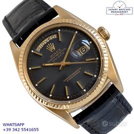 ROLEX  Day-Date 1803 President black gold Full Set