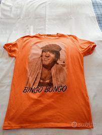 Maglietta arancione Adriano Celentano Bingo Bongo 