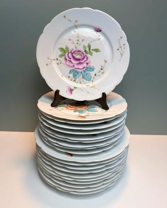 Piatti Ginori forma Festonata Decoro Floreale