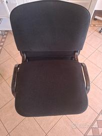 2 sedie in tessuto