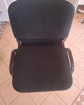 2 sedie in tessuto