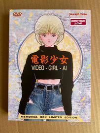 Dvd video girl ai manga fumetto cofanetto limited