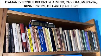 40 libri italiani vecchi e recenti