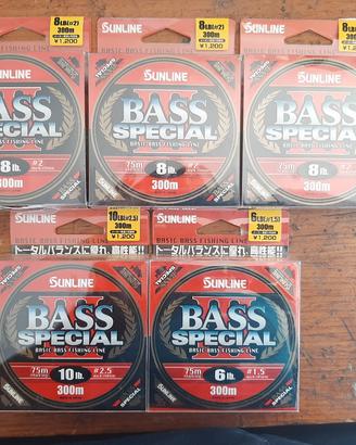 sunline bass special filo pesca