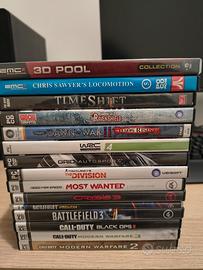 Lotto 14 Giochi PC da Collezione (Box + Manuali) 