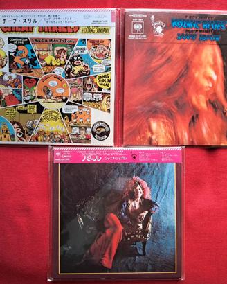 set 3 Janis Joplin minilp japan like new