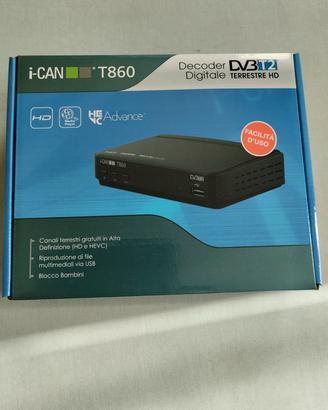 DECODER DT HD T 860