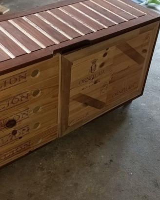 Cassapanca Ikea modificata