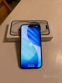 iPhone 15 256GB nero come nuovo
