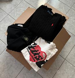 Lotto felpe e magliette - Stussy, Ralph Lauren…