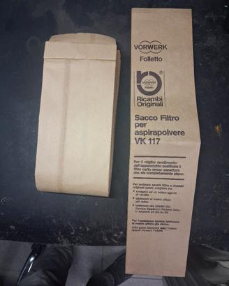 Sacchetti vorkwerk Folletto VK117