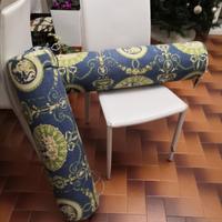 Due cuscini cilindrico 