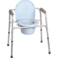 Sedia wc per anziani difficoltà deambulazione