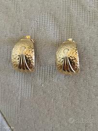 orecchini oro