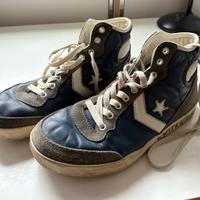 Scarpe Converse ragazzo blu e bianche