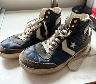 Scarpe Converse ragazzo blu e bianche