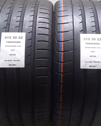2 GOMME 315 30 22 YOKOHAMA BR1681