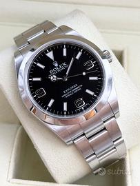 Rolex Explorer 39, Full set, Si Permute