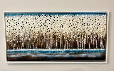 Quadro astratto dipinto a mano Deco Arte 140x70