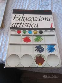 Libri educazione artistica anni '70
