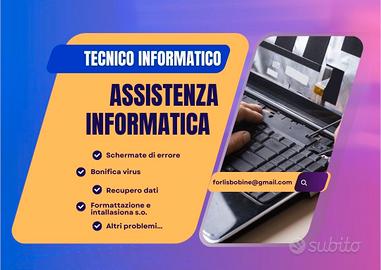 Tecnico informatico X assistenza