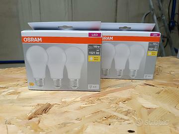 6x Lampadine LED 100W OSRAM - NUOVO!