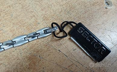 Bracciale Sector Acciaio Originale Nuovo