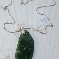 ciondolo in giada verde